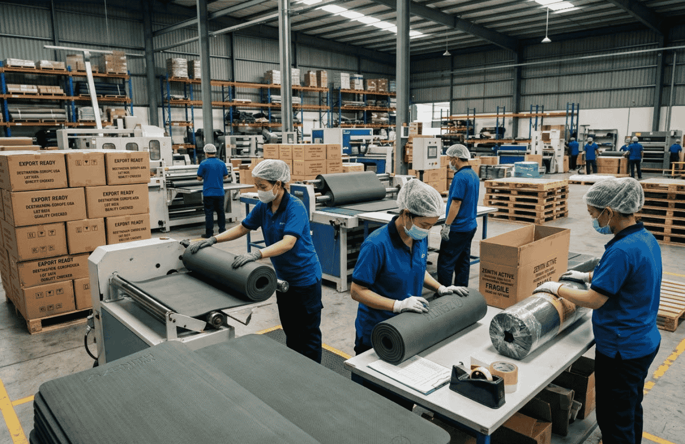 EVA Foam in Yoga Mat Manufacturing Explained