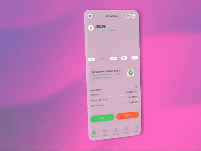Crypto UI Motion 