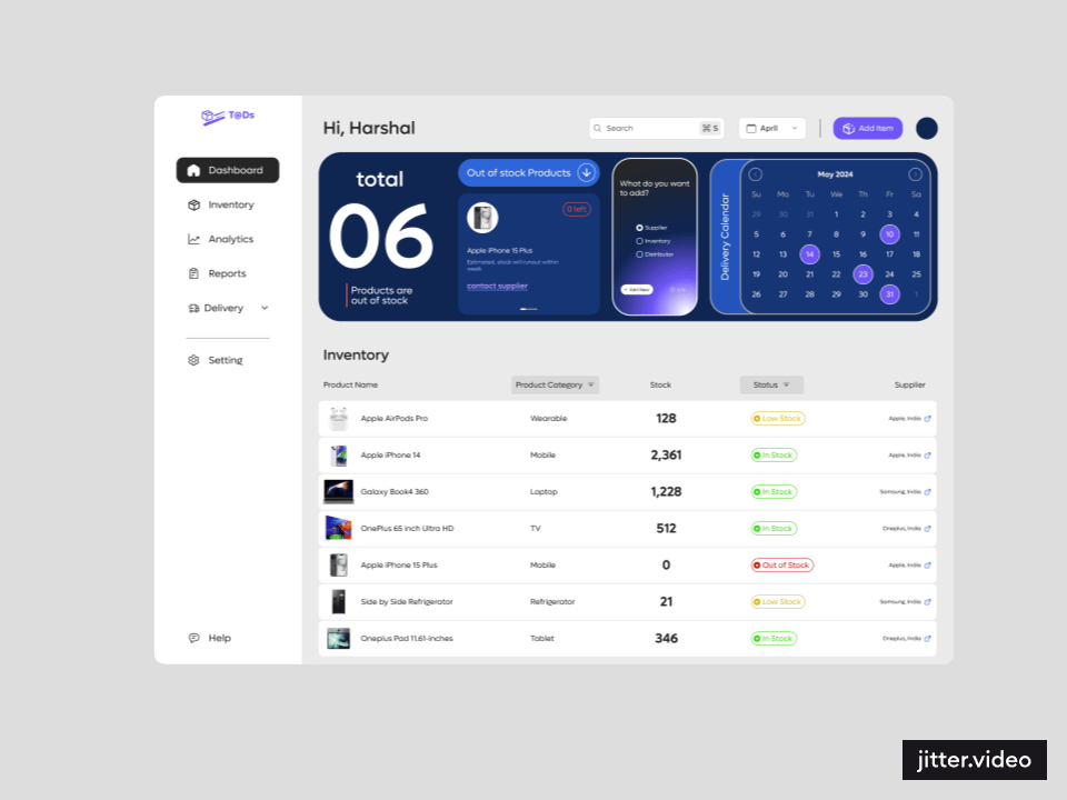 Supply Chain SAAS Design