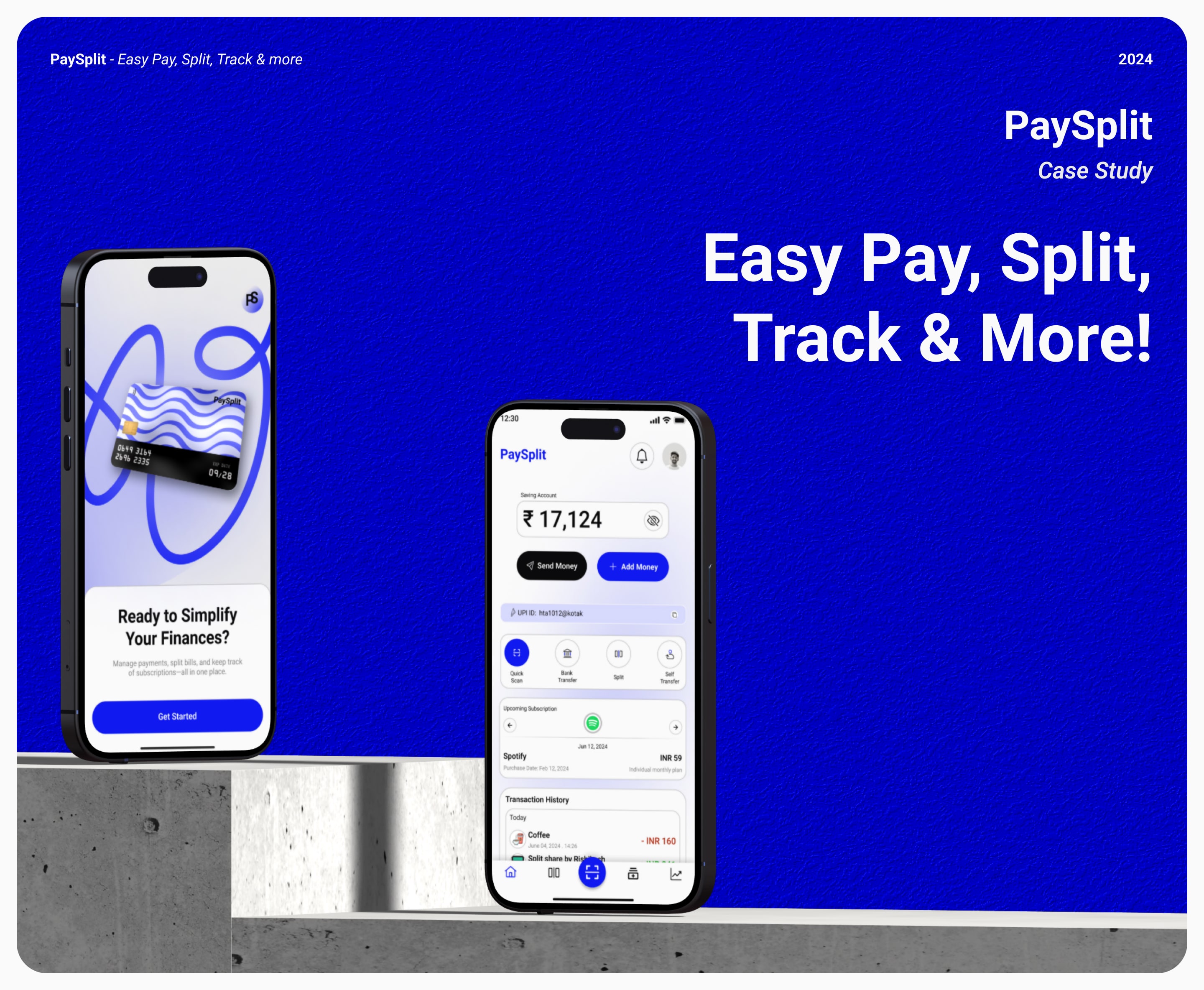 PaySplit UX Case Study
