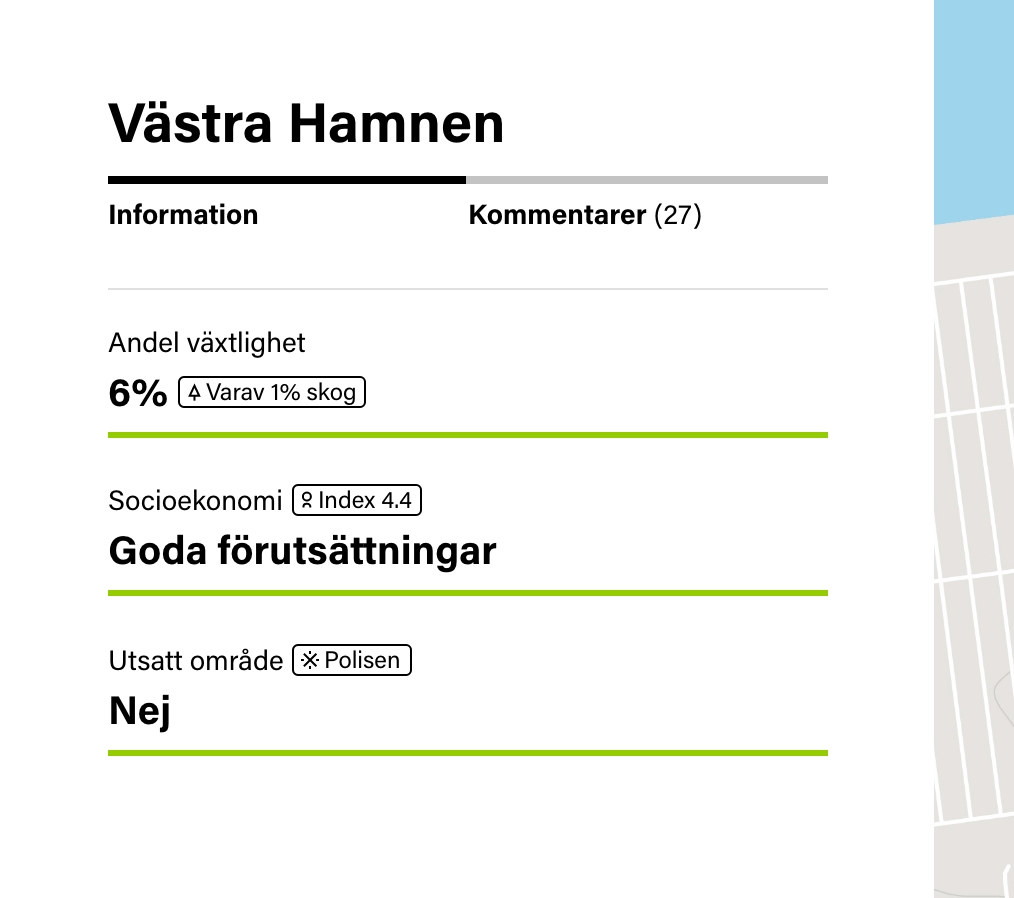 Image of the Area panel in Pattern