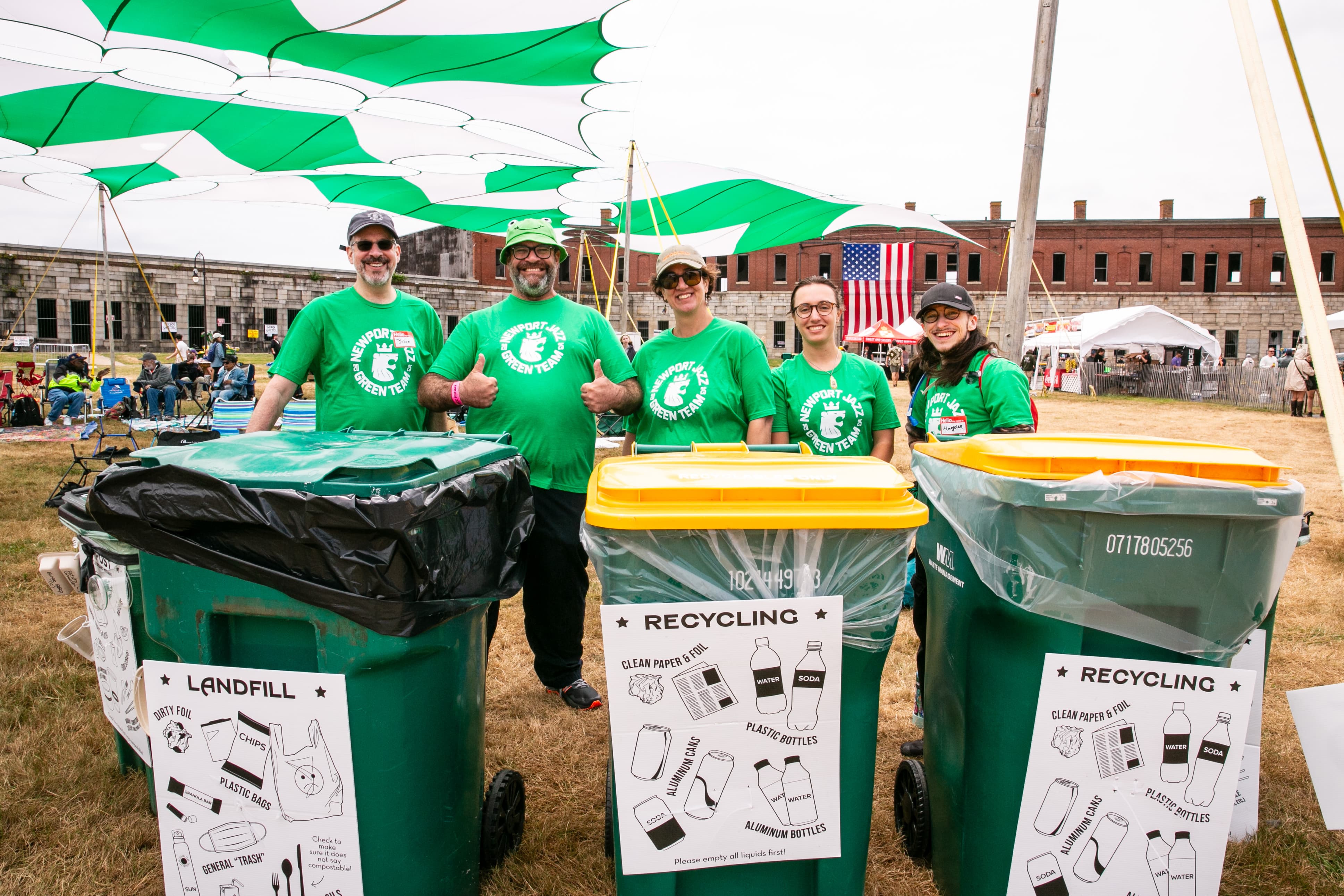 Rocking Sustainability at the Newport Folk and Jazz Festivals