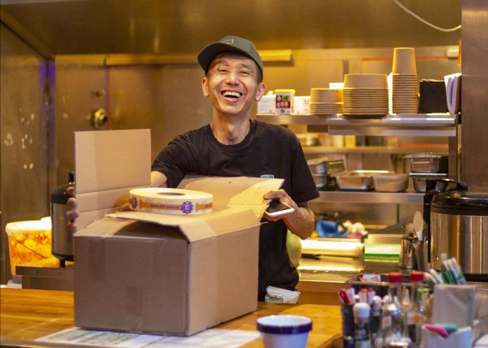 Tuan Anh Truong, der Besitzer von kkokki loves vegan