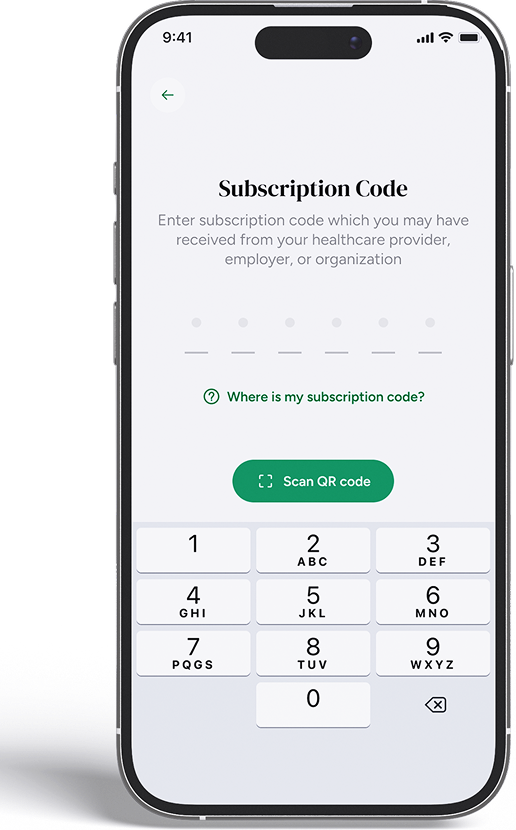 Serefin app subscription code
