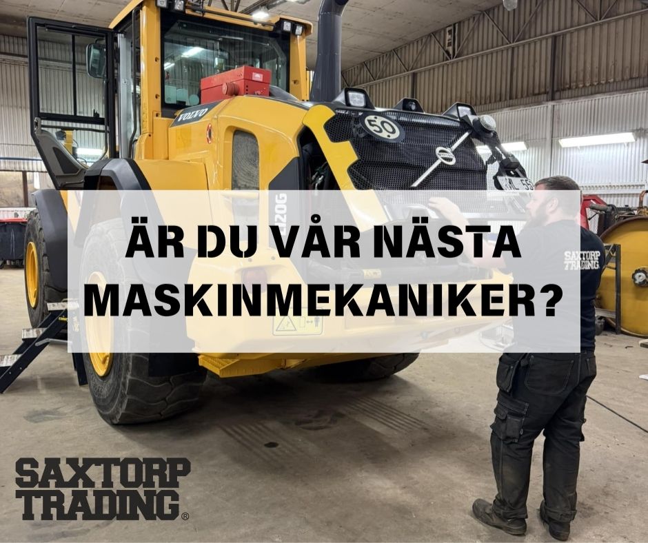 Är du vår nästa maskinmekaniker?