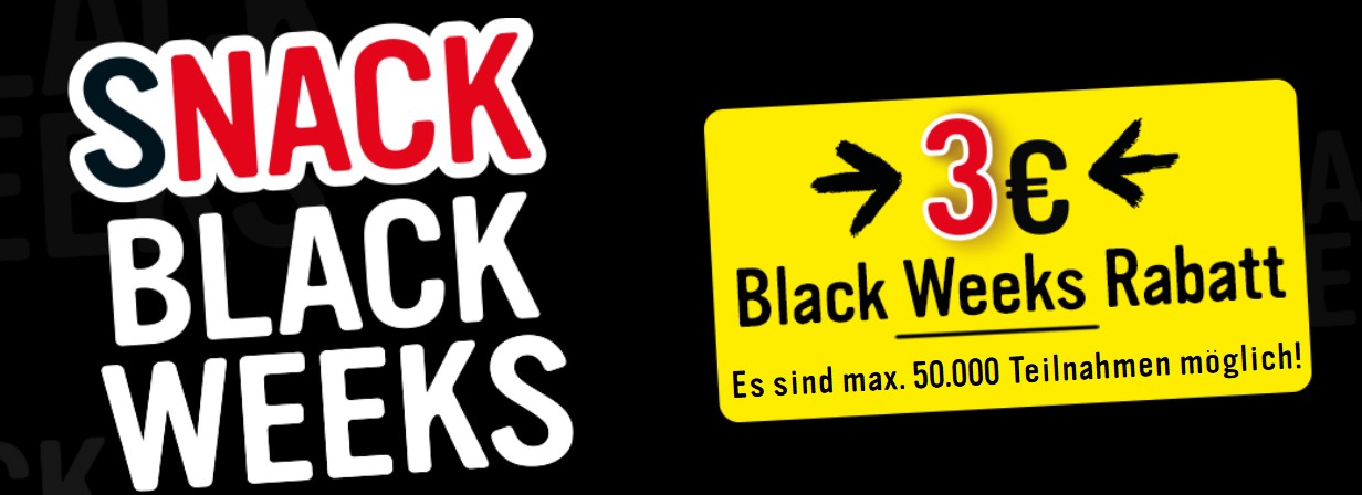 Ferrero- 3 € Snack Black Week Rabatte 
