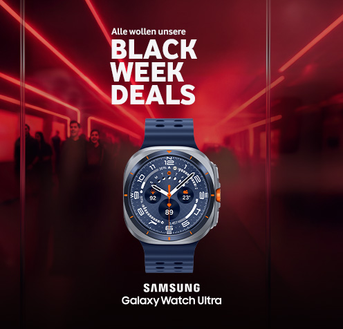 Vodafone Black Week Deal: Samsung Galaxy Watch Ultra mit 47 mm für einmal 1 €