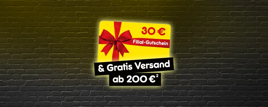 Netto Black Week 30.- € Filial-Gutschein plus Gratis-Versand