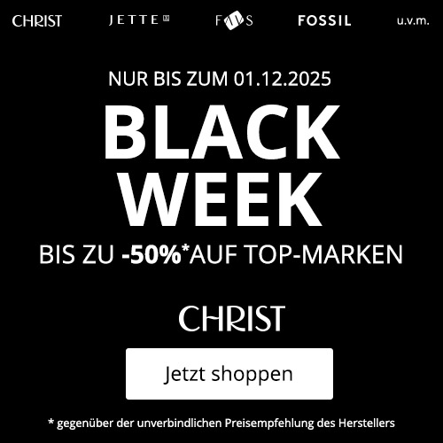 Christ Black Week: Bis zu 50% auf Accessoires