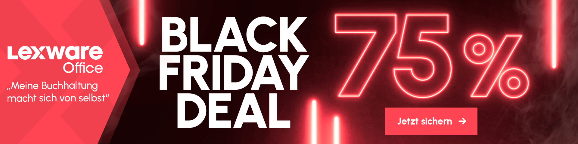 Lexware Office – BlackFriday Deal: 75% sparen. Jetzt Rabatt sichern