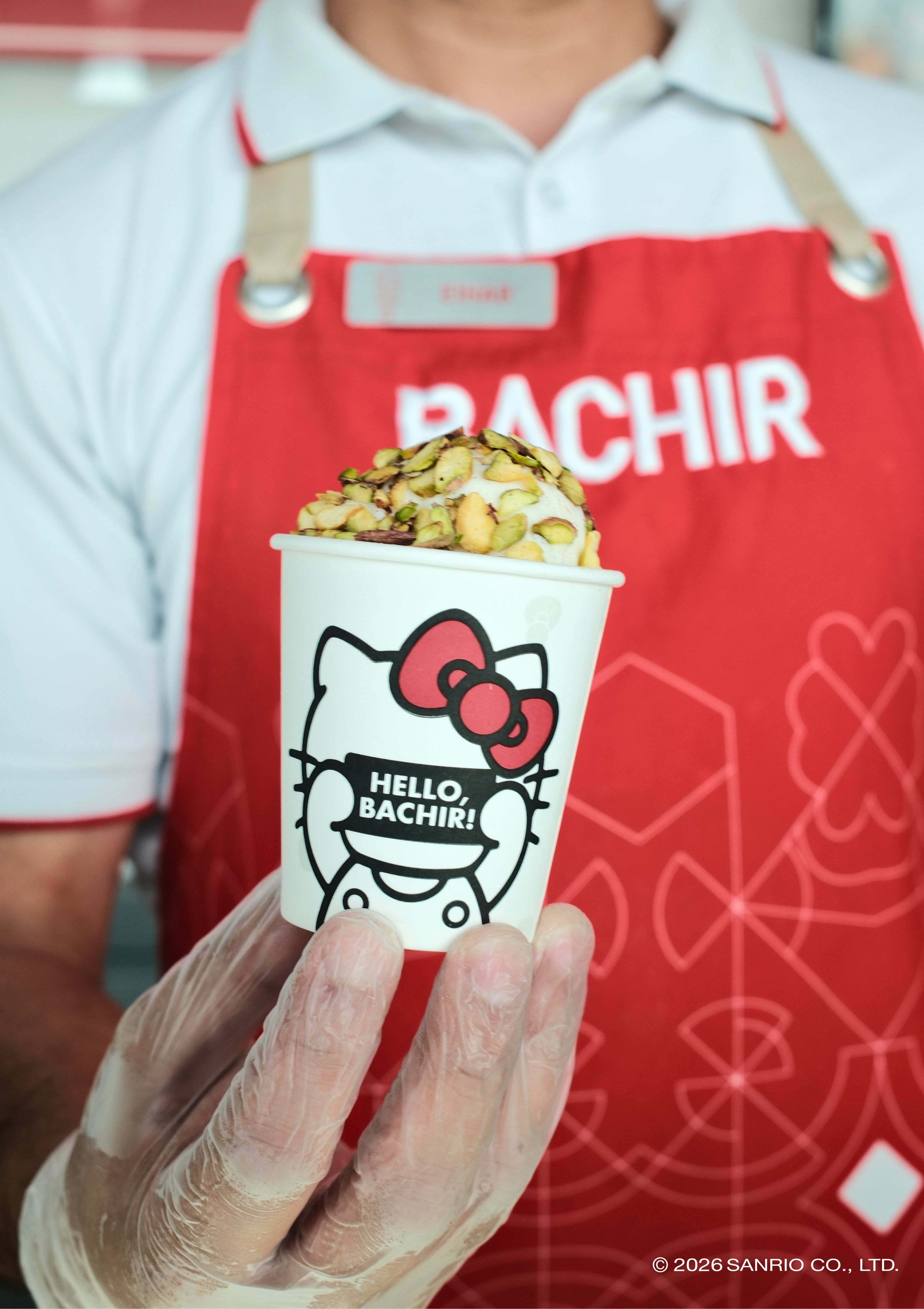 Hello Kitty x Bachir Is Bringing a Little Kawaii to Lebanese Ice Cream