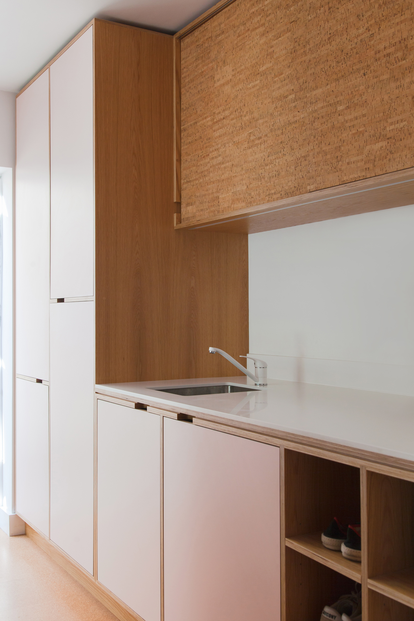 Pink utility storage