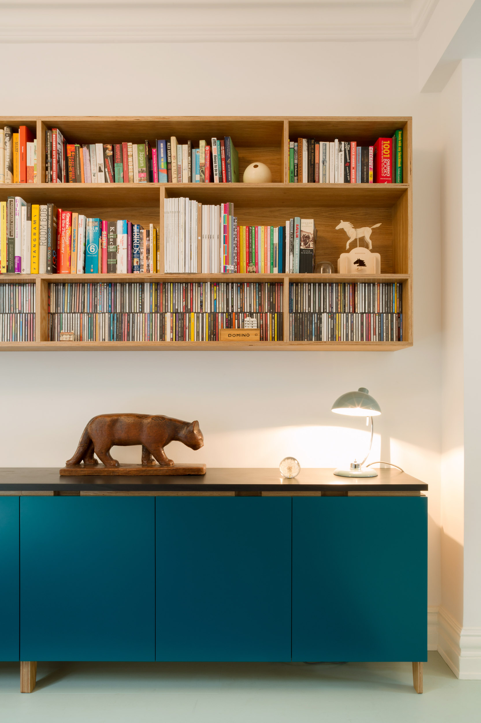 Living Room Ply Storage Unit