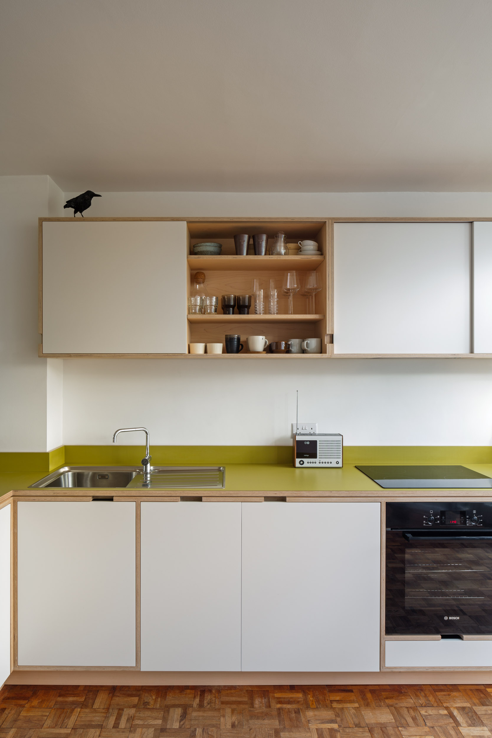 Mid century kitchen cabinetry