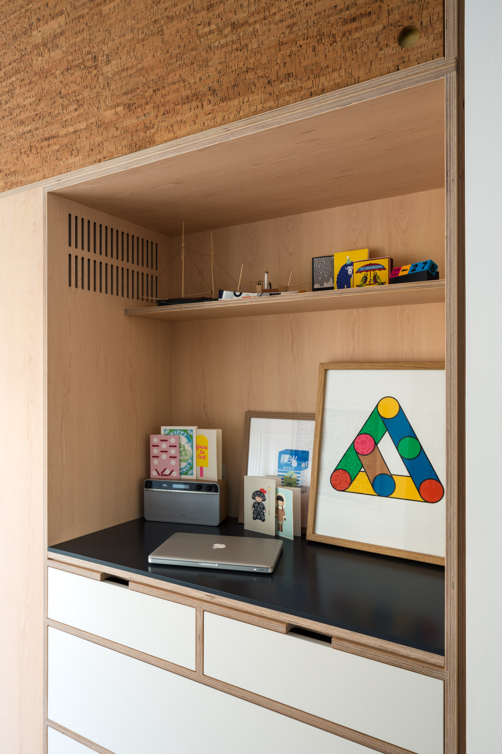 Small Plywood Workstation