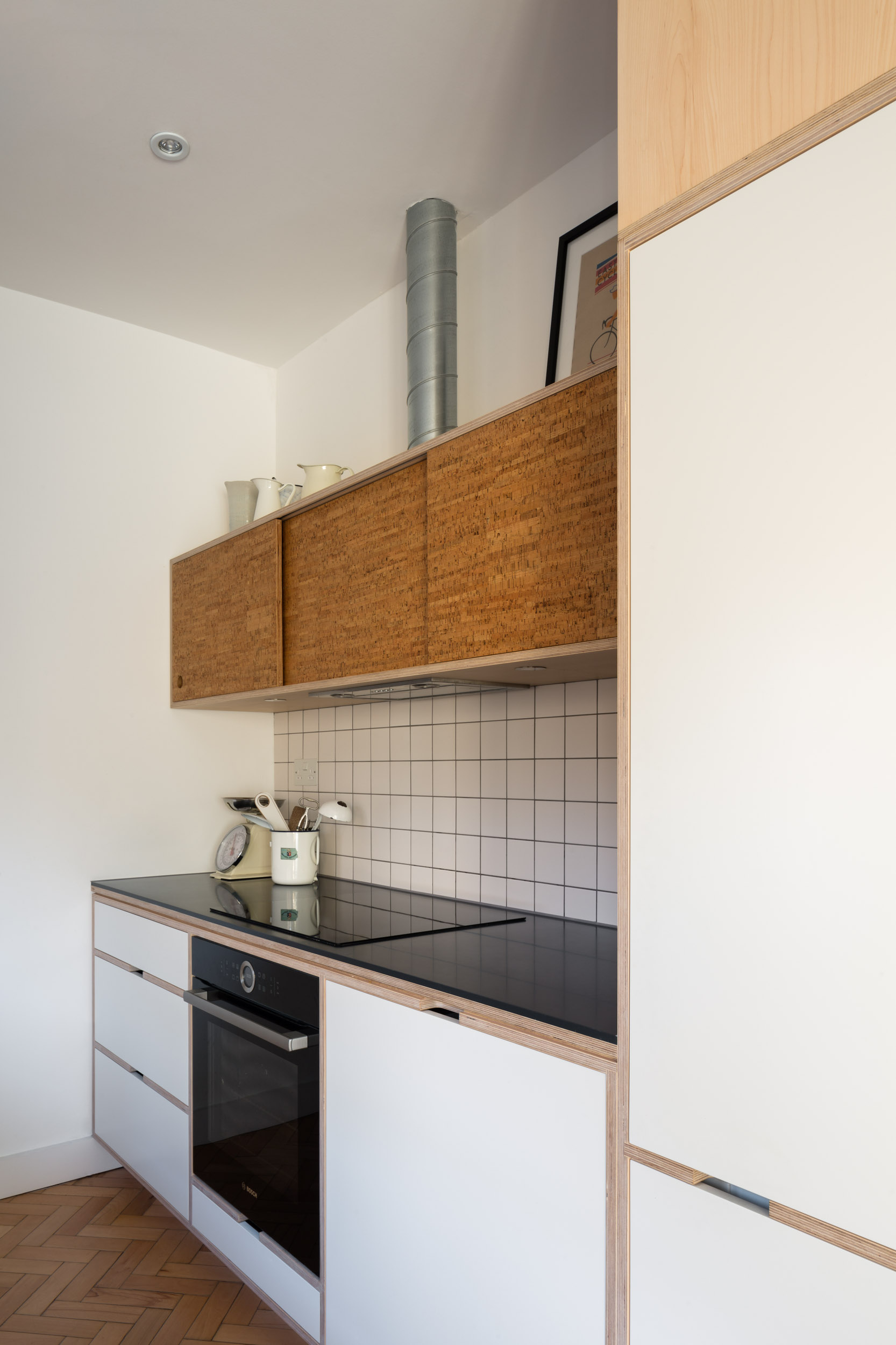 Plywood Fridge Freezer