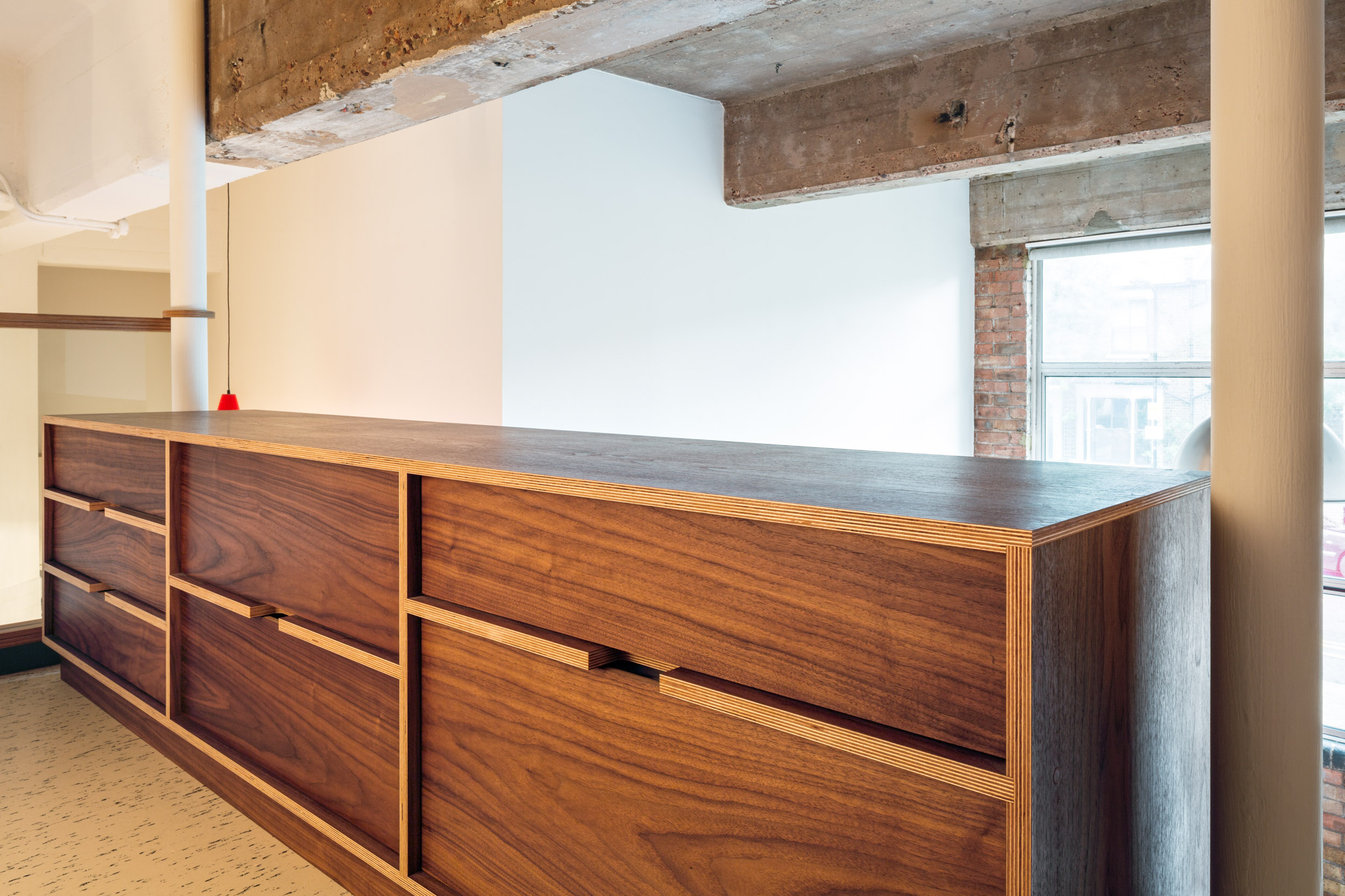 Walnut Ply Drawers
