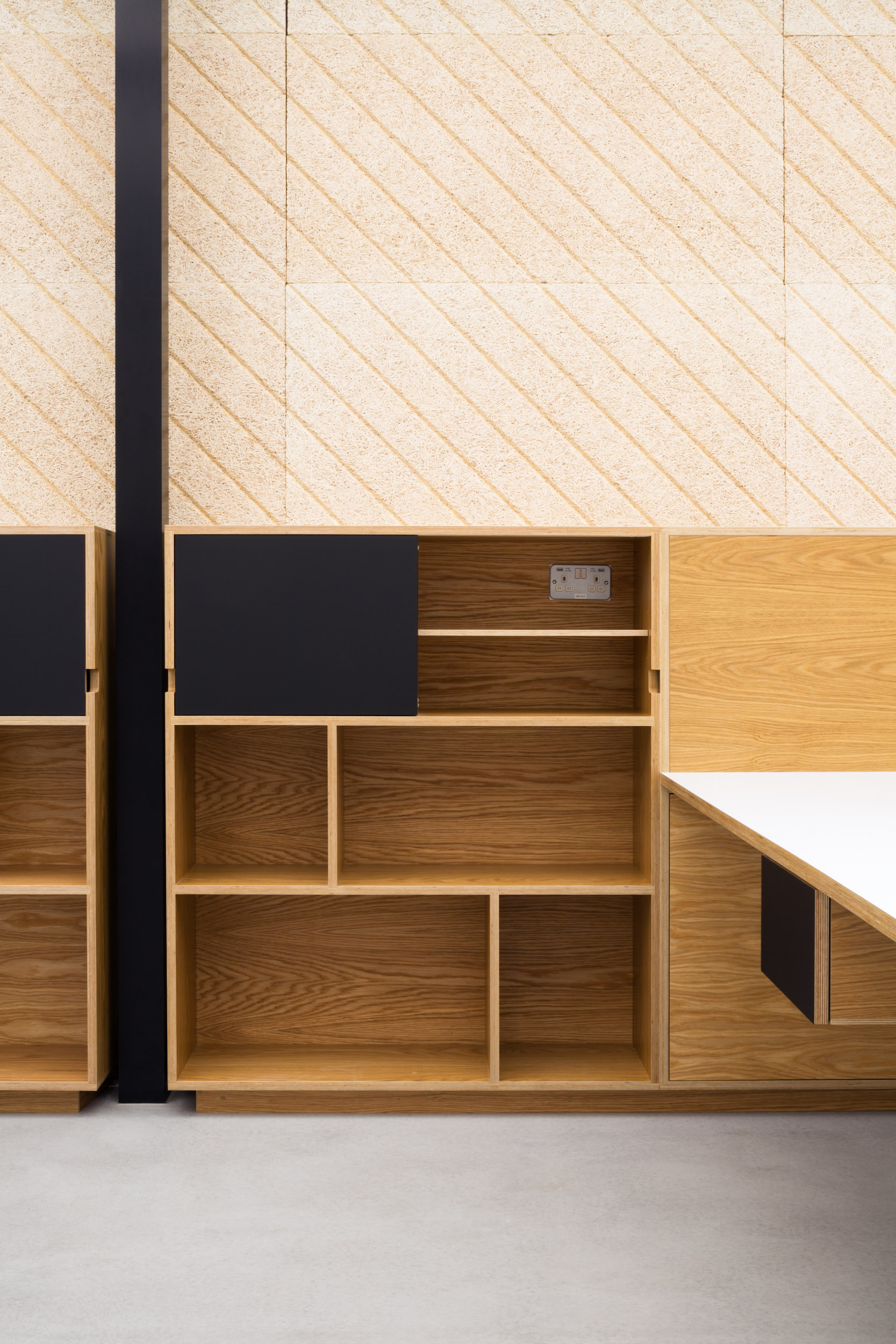 Plywood storage - oak