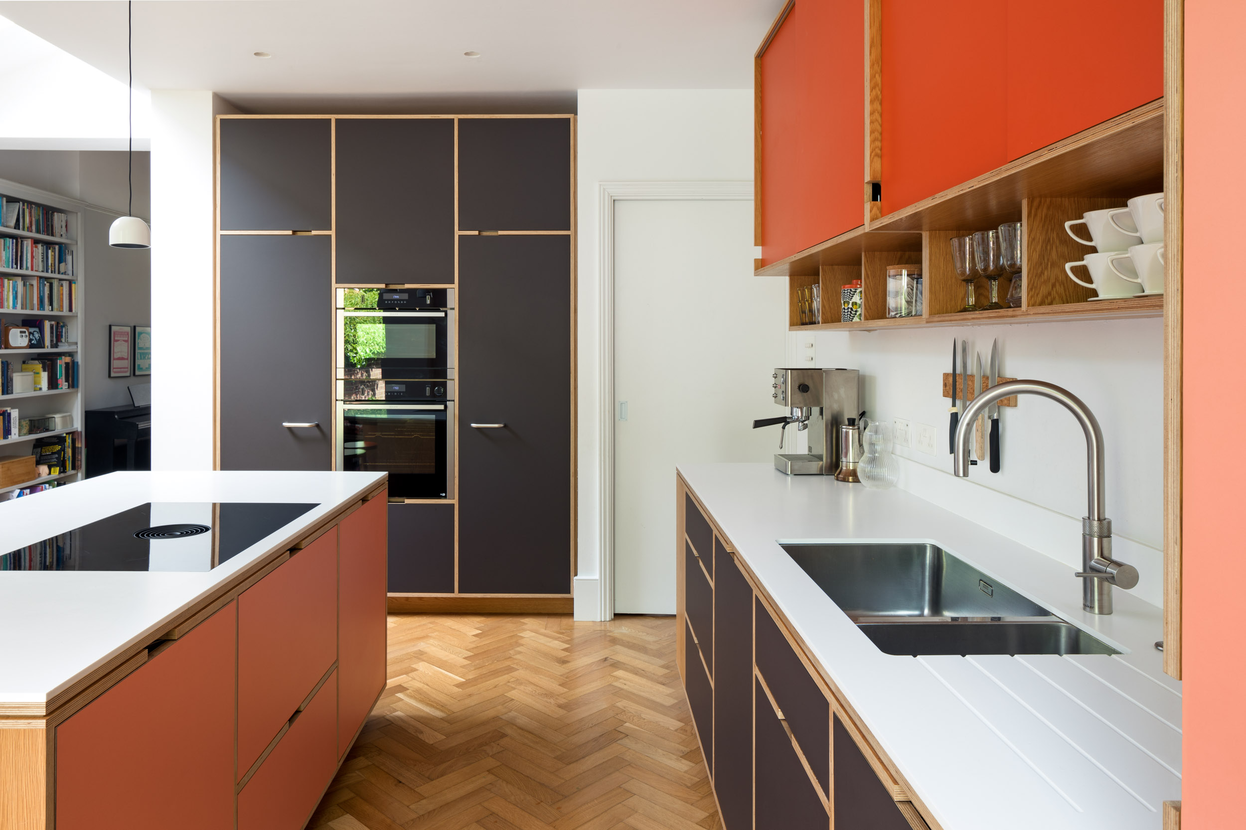 Bespoke Modern Ply Wood Kitchen