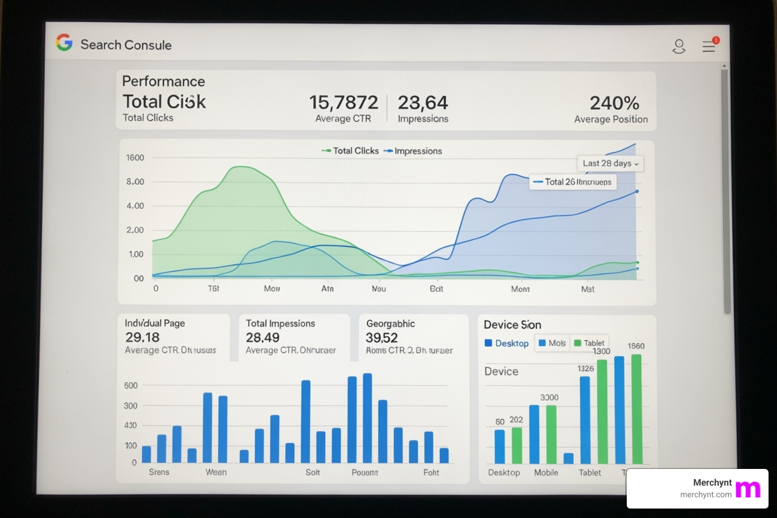Google Search Console performance dashboard - seo optimization tools free