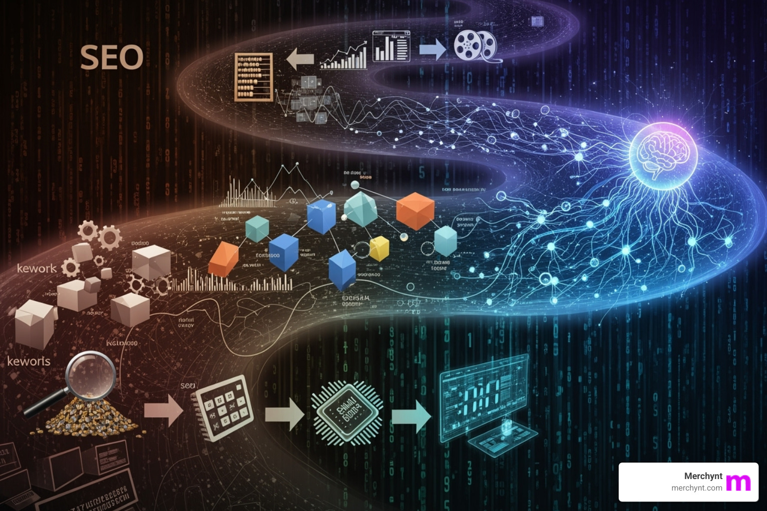 SEO evolution timeline - seo optimization