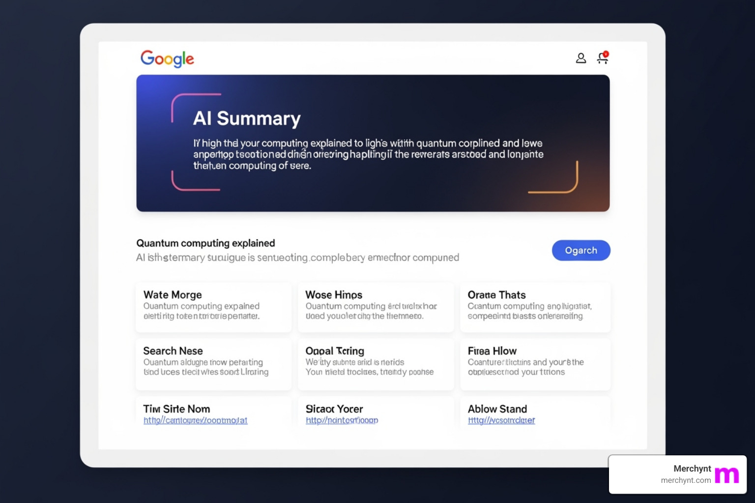 search engine results page featuring an AI Overview - best ai seo tools