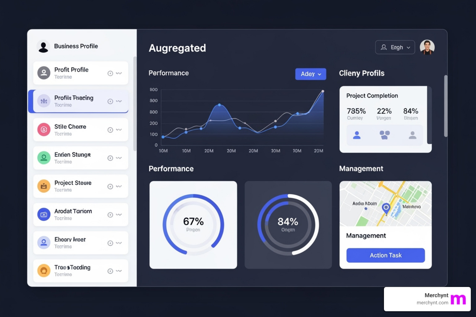 Paige dashboard showing multi-location management - Google Business Profile software Paige dashboard showing multi-location management - Google Business Profile software