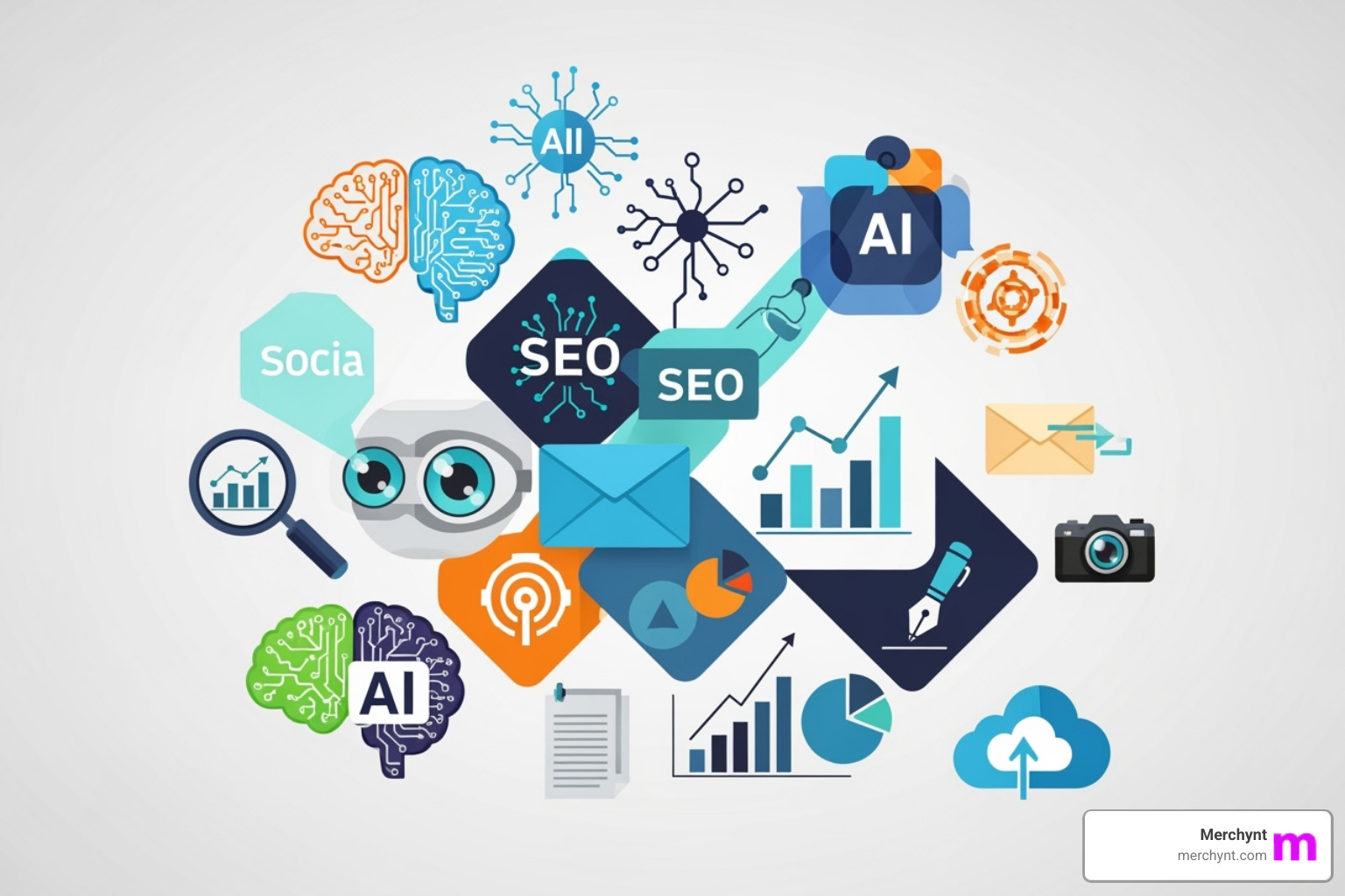 Collage of various AI tool logos for agencies - AI tools for agencies Collage of various AI tool logos for agencies - AI tools for agencies