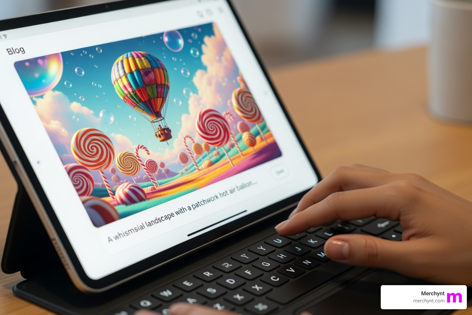 AI image generator creating a blog thumbnail - AI tools for agencies AI image generator creating a blog thumbnail - AI tools for agencies