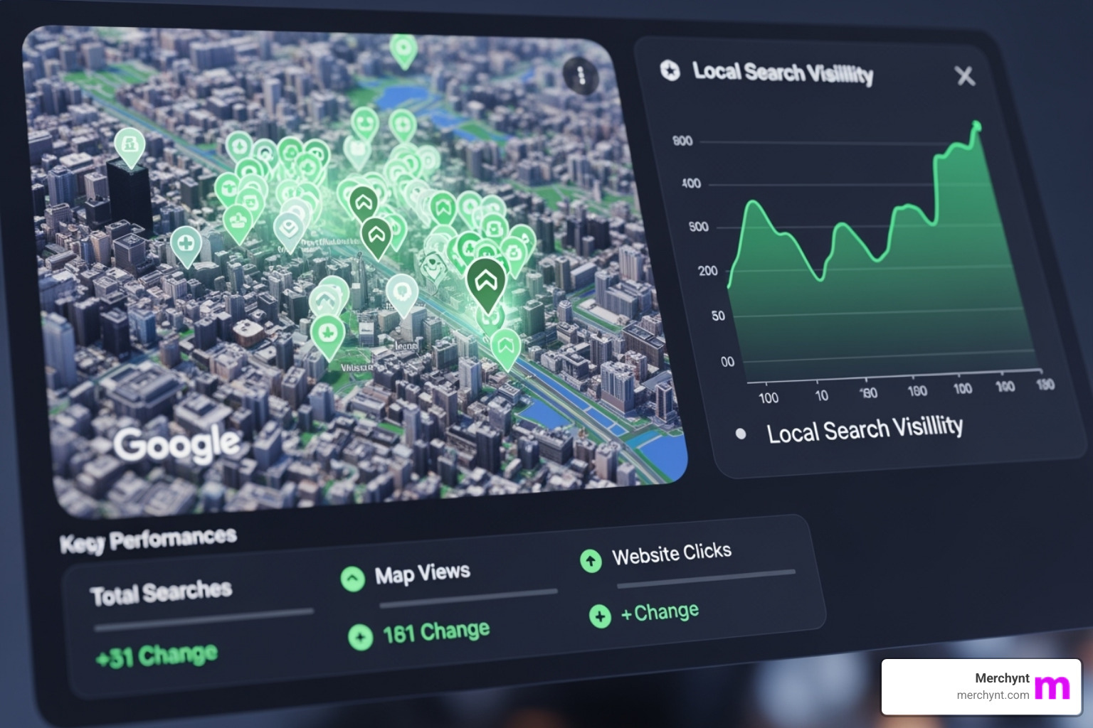 Paige dashboard showing a business's improved Google Maps ranking with more pins and higher positions - best ai seo tools for small businesses 2025 Paige dashboard showing a business's improved Google Maps ranking with more pins and higher positions - best ai seo tools for small businesses 2025
