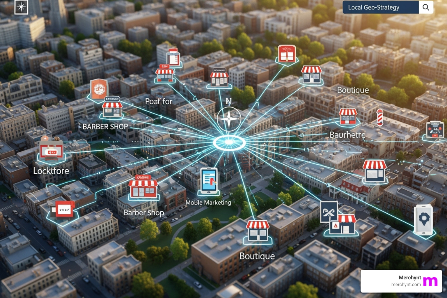 smartphone showing Google Maps next to an AI-generated answer - geo strategy for local businesses smartphone showing Google Maps next to an AI-generated answer - geo strategy for local businesses