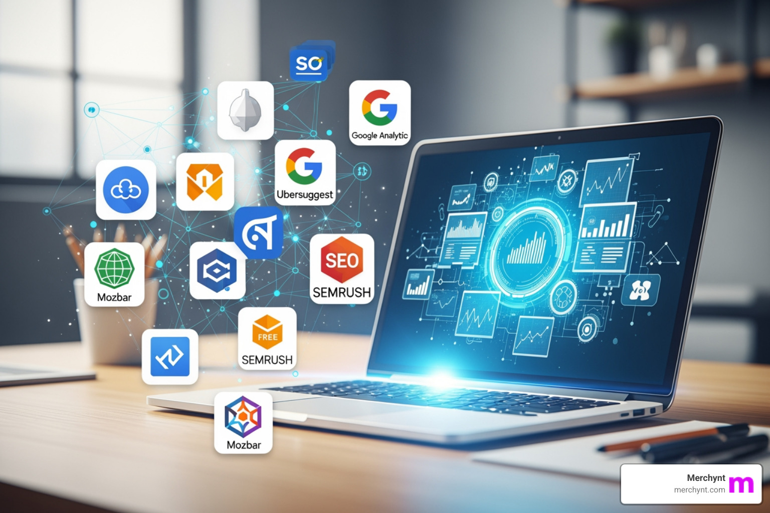 IMAGE of a checklist with items like "Keyword Research," "Technical Audit," and "GBP Optimization" ticked off. - free seo tools