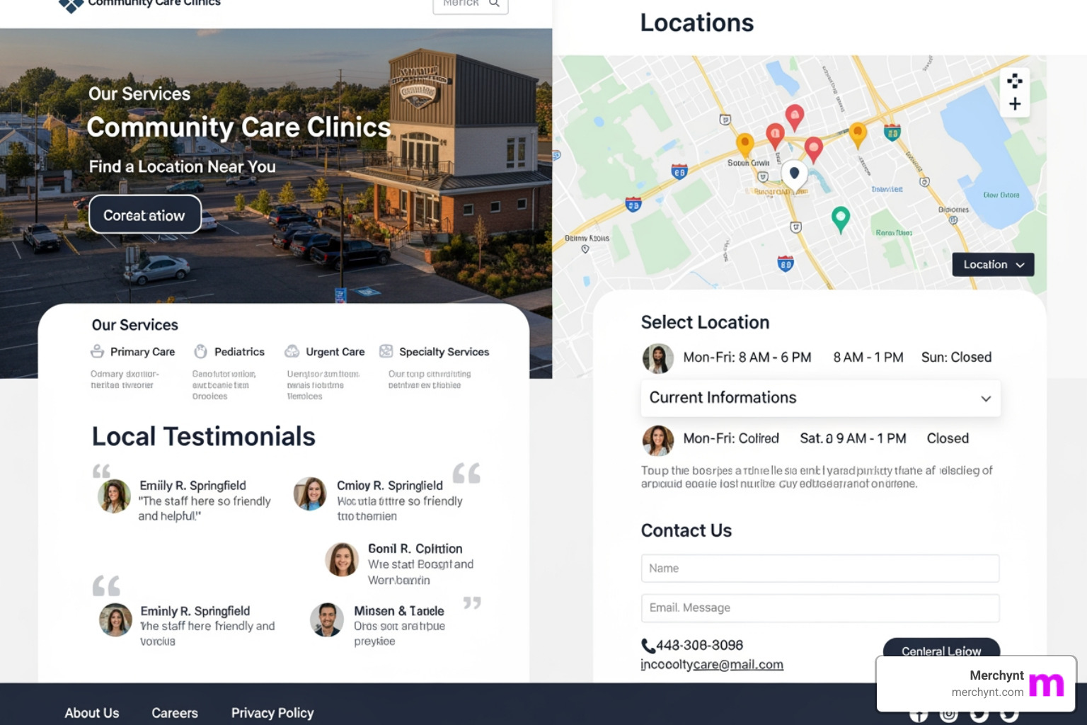 well optimized location landing page - multi location local seo software well optimized location landing page - multi location local seo software