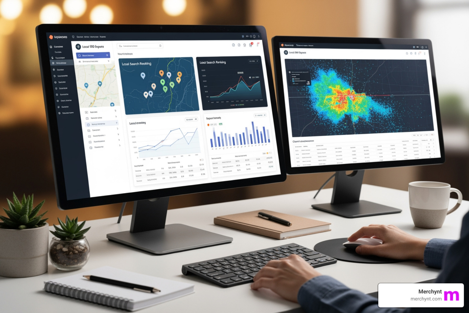 comparison table of local SEO software - Local SEO agency software
