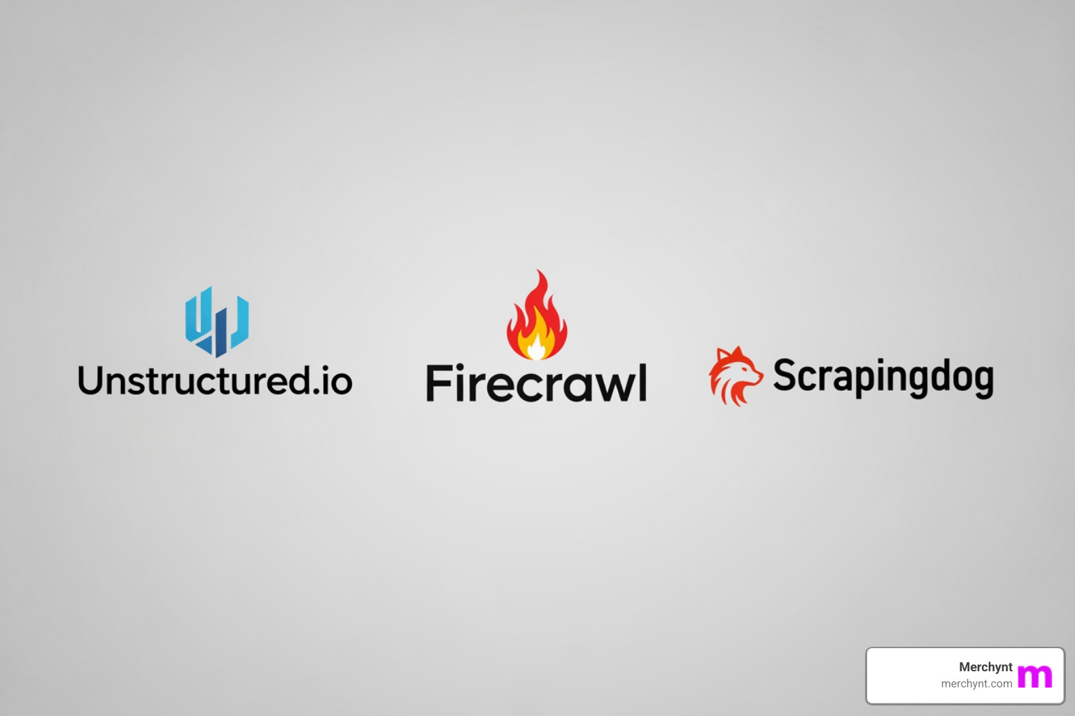 Unstructured, Firecrawl, and Scrapingdog logos - llm-ready structured data generator Unstructured, Firecrawl, and Scrapingdog logos - llm-ready structured data generator