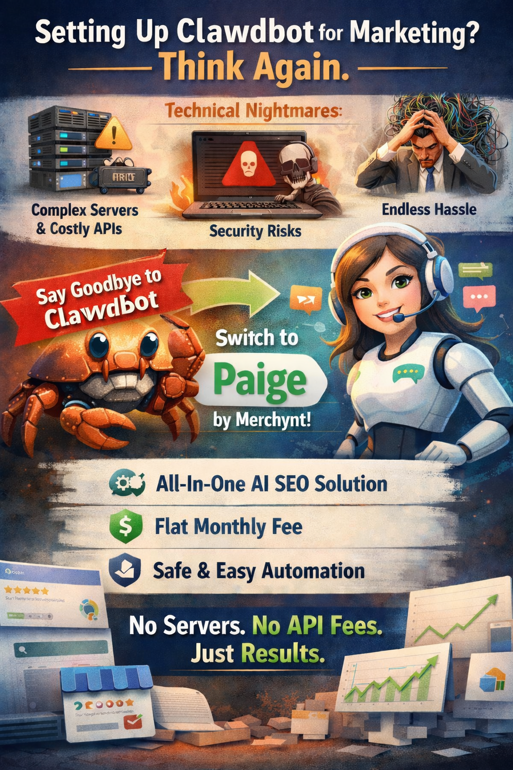 The Convergence of Agentic AI and Local SEO: The OpenClaw Phenomenon vs. the Automated Excellence of Paige by Merchynt