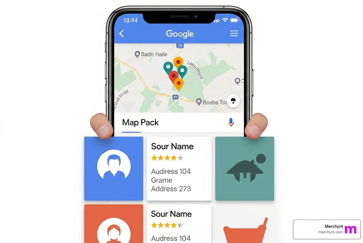 Google search result showing the local map pack for "doctor near me" - Local SEO for doctors