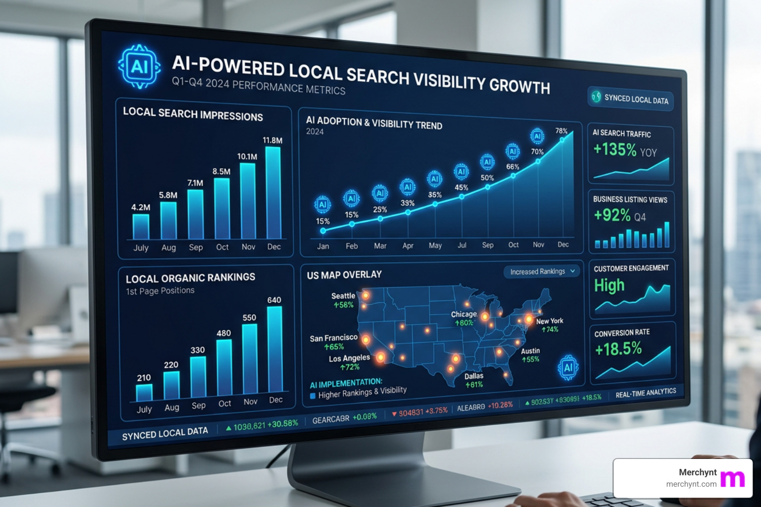 Digital growth trends showing the rise of AI in local search visibility - automated google profile seo Digital growth trends showing the rise of AI in local search visibility - automated google profile seo