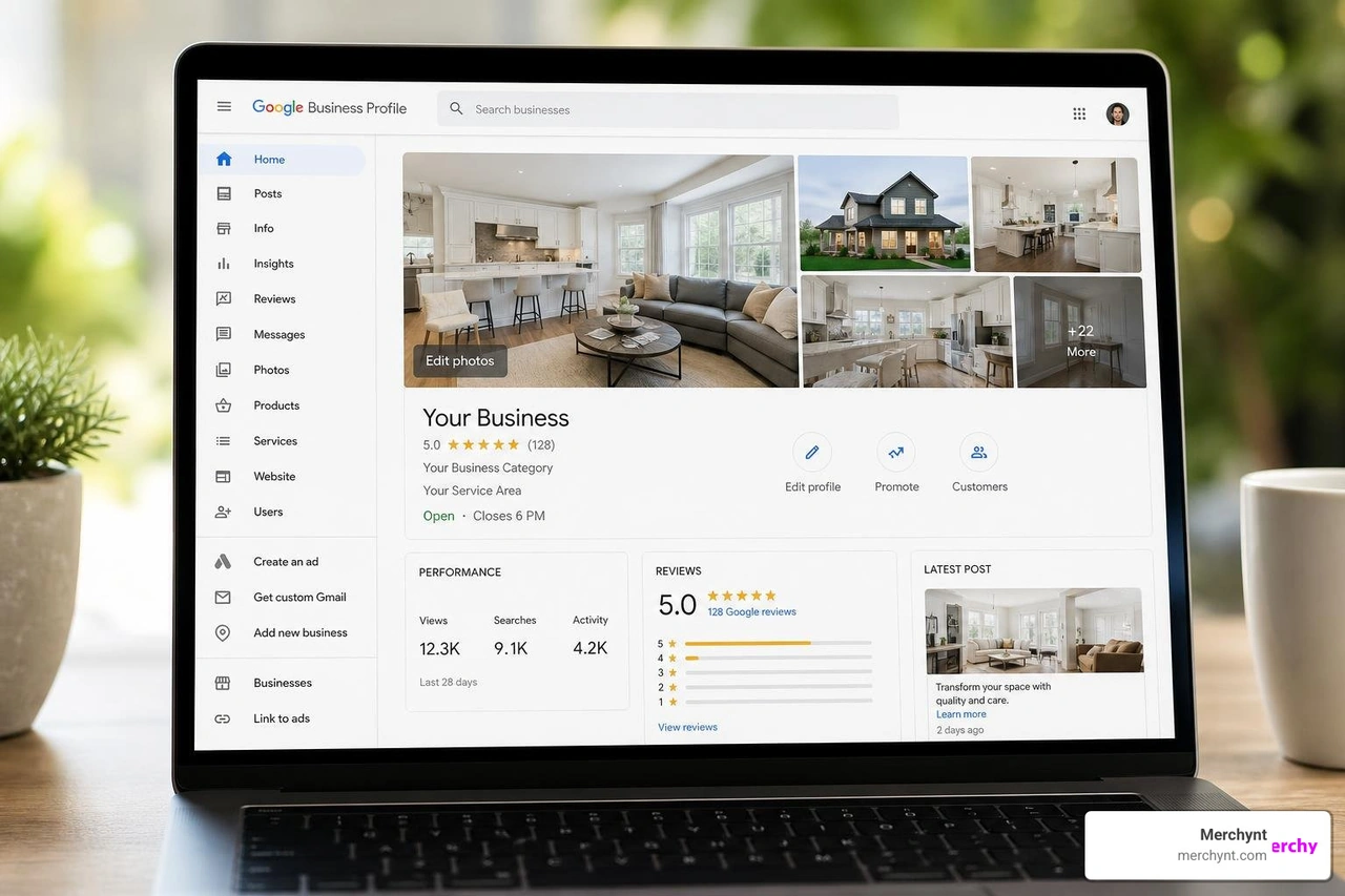 Optimized Google Business Profile dashboard visualization Optimized Google Business Profile dashboard visualization