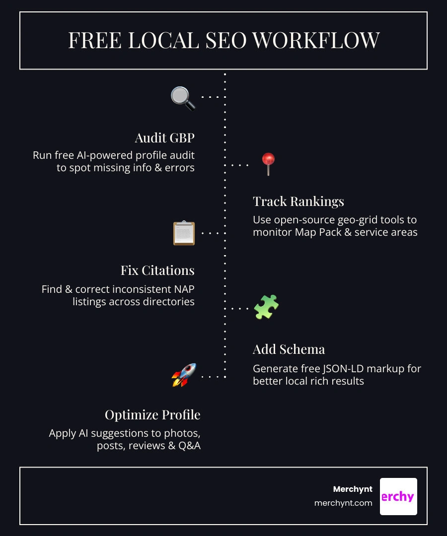 infographic showing top free local SEO tools and their key functions in 2026 infographic infographic showing top free local SEO tools and their key functions in 2026 infographic