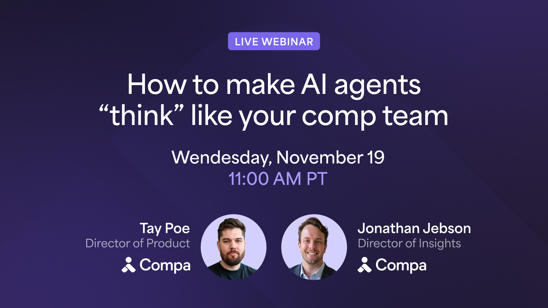 How to make AI agents “think” like your comp team