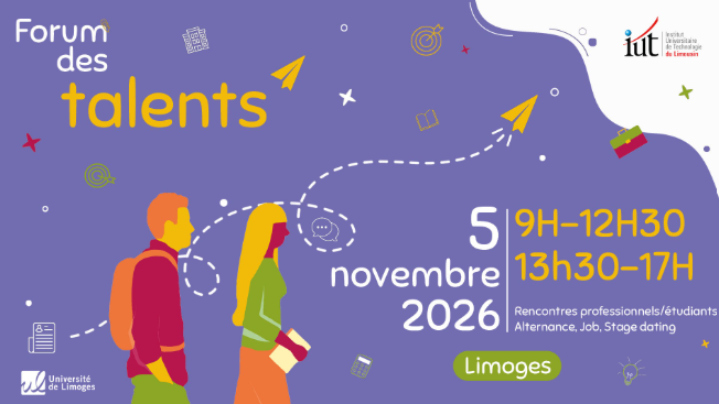 Forum des talents de l'IUT du Limousin