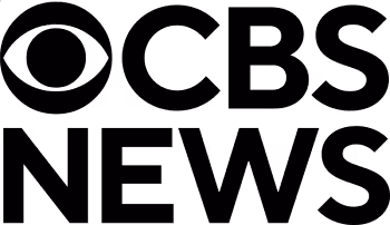CBS News logo with the CBS eye symbol to the left of the words CBS NEWS in bold capital letters.