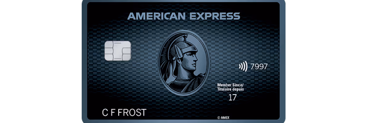 AMEX Cobalt Credit Card. The best Canadian Rewards credit card