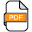 Icon of a document with 'PDF' written at the bottom, representing a PDF file.