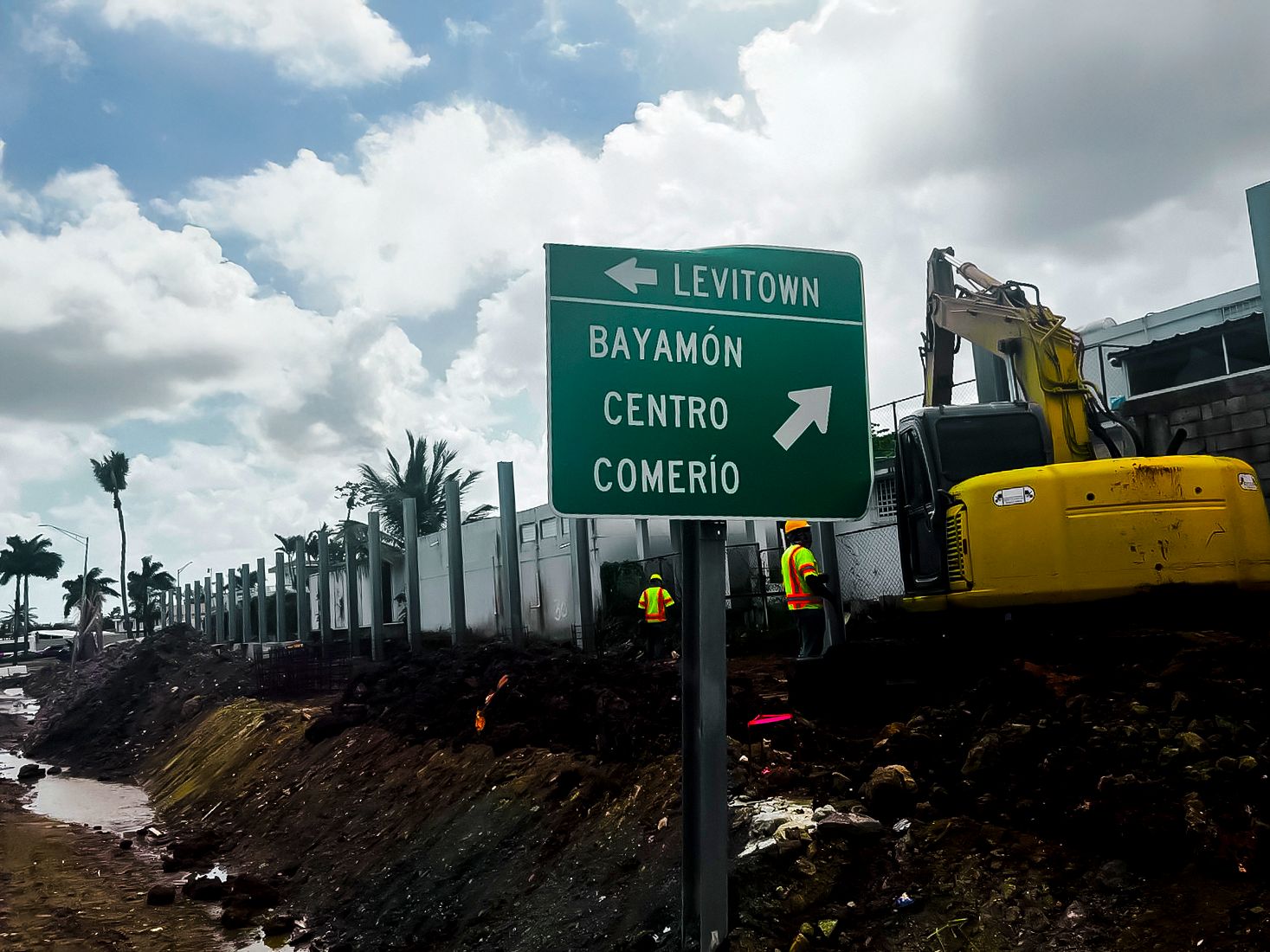 Fabricated wide flanges and angles installation