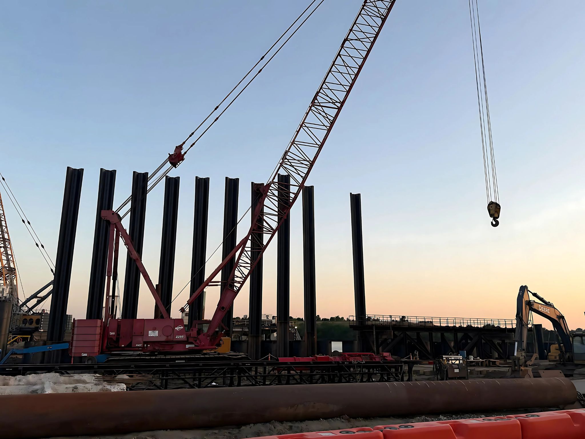 Infrastructure pipe manufacturing Texas Gulf