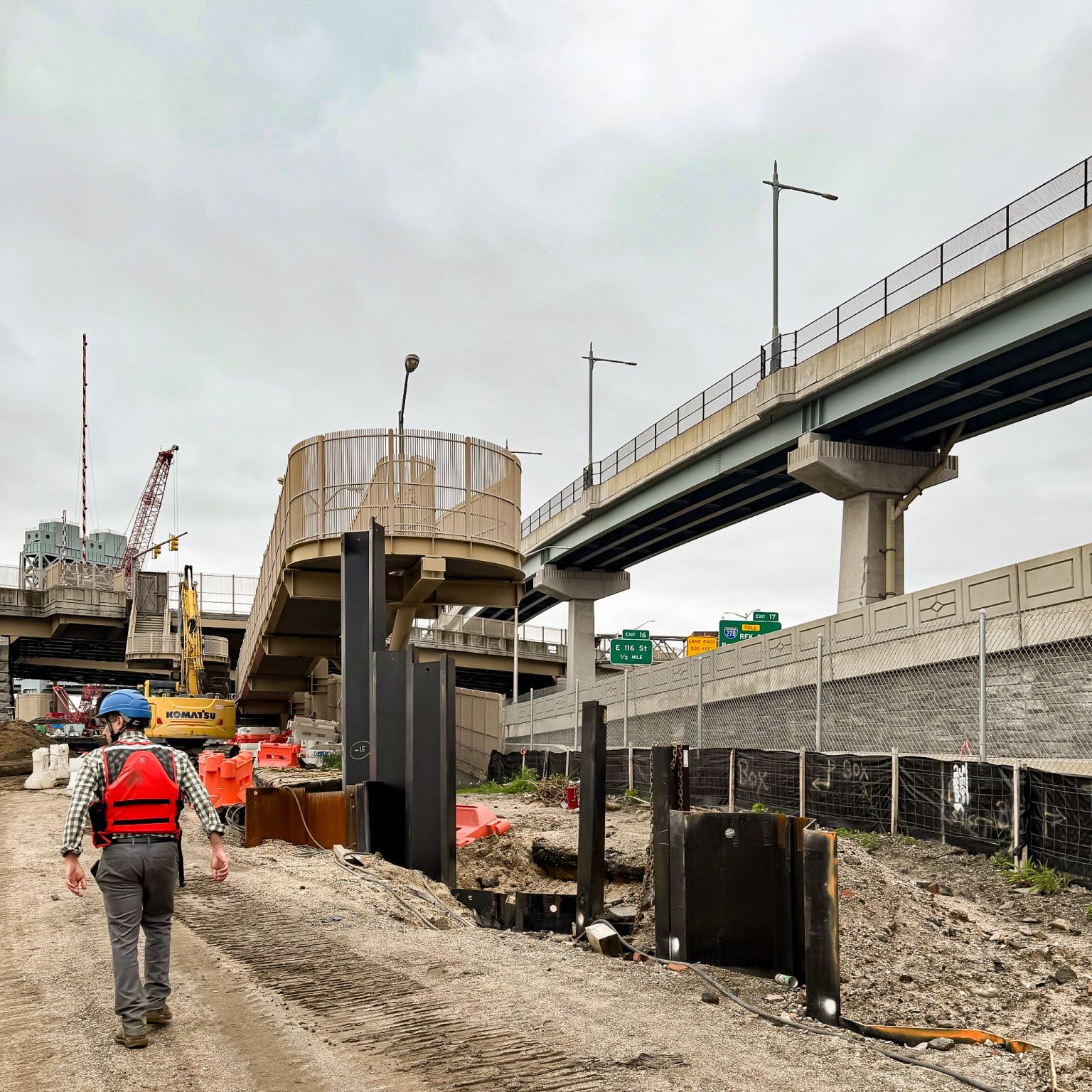 Harlem River shoreline reinforcement project