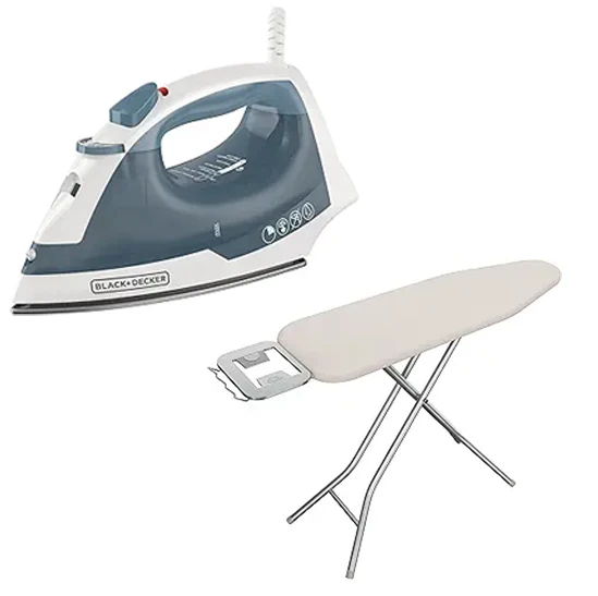 Iron & Ironing Board