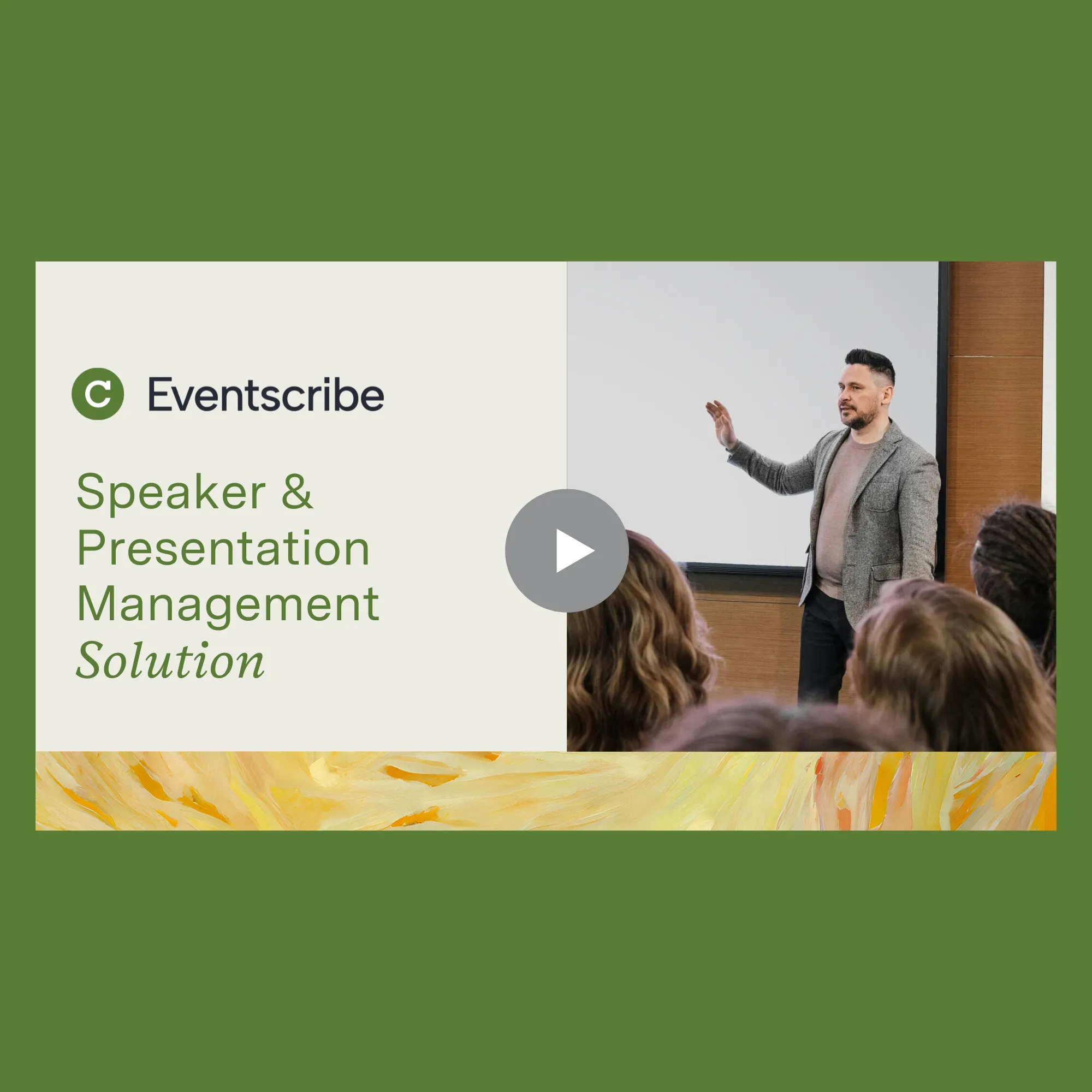 Image for Speaker and Presentation Management